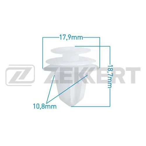 Клипса крепежная HYUNDAI ZEKKERT