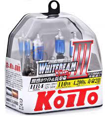 Автолампы HB4 "Koito", Whitebeam, 12V, 55W, 4200K