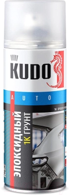 Грунт эпоксидный "Kudo", 1K, спрей, 520мл