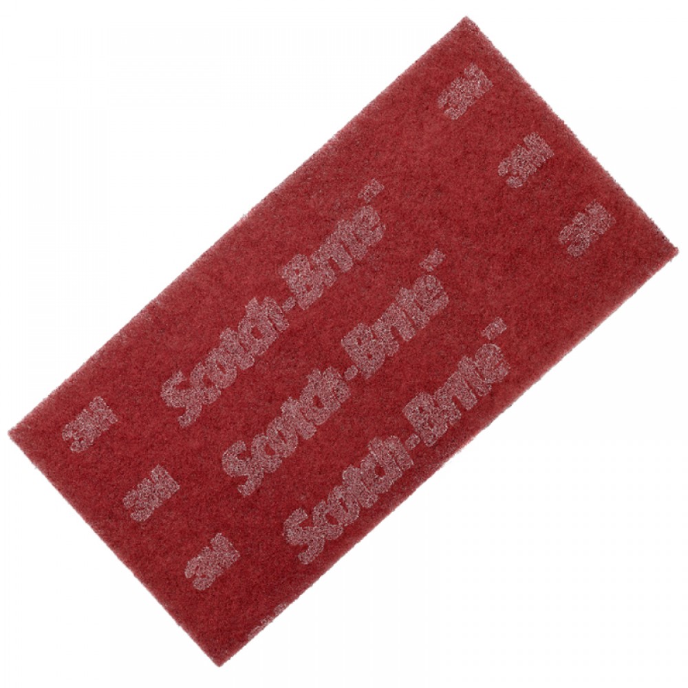 Скотч-Brait "3М", бордовый лист