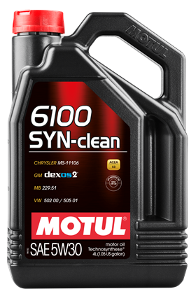 Масло моторное Motul 6100 Syn-Clean, 5W30, 4л