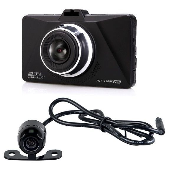 Видеорегистратор "SilverStone" NTK-9500F Duo, 2 камеры, FullHD
