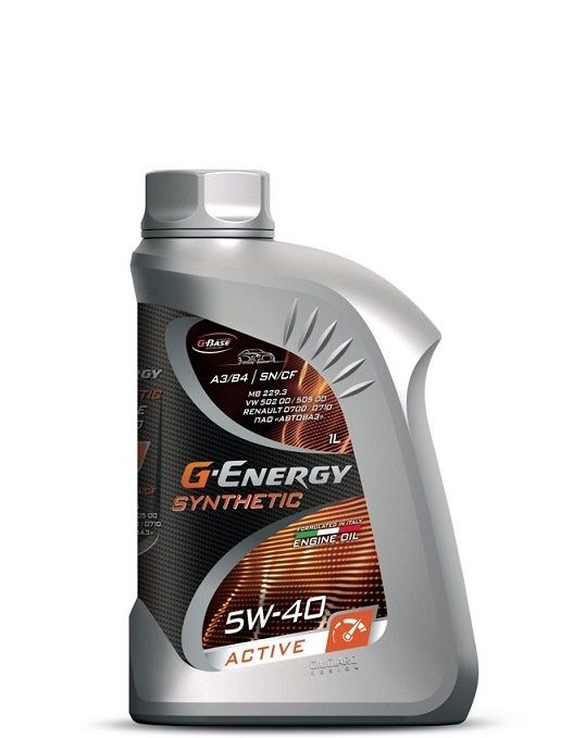 Масло моторное G-Energy Synthetic Active, 5w40, 1 л.